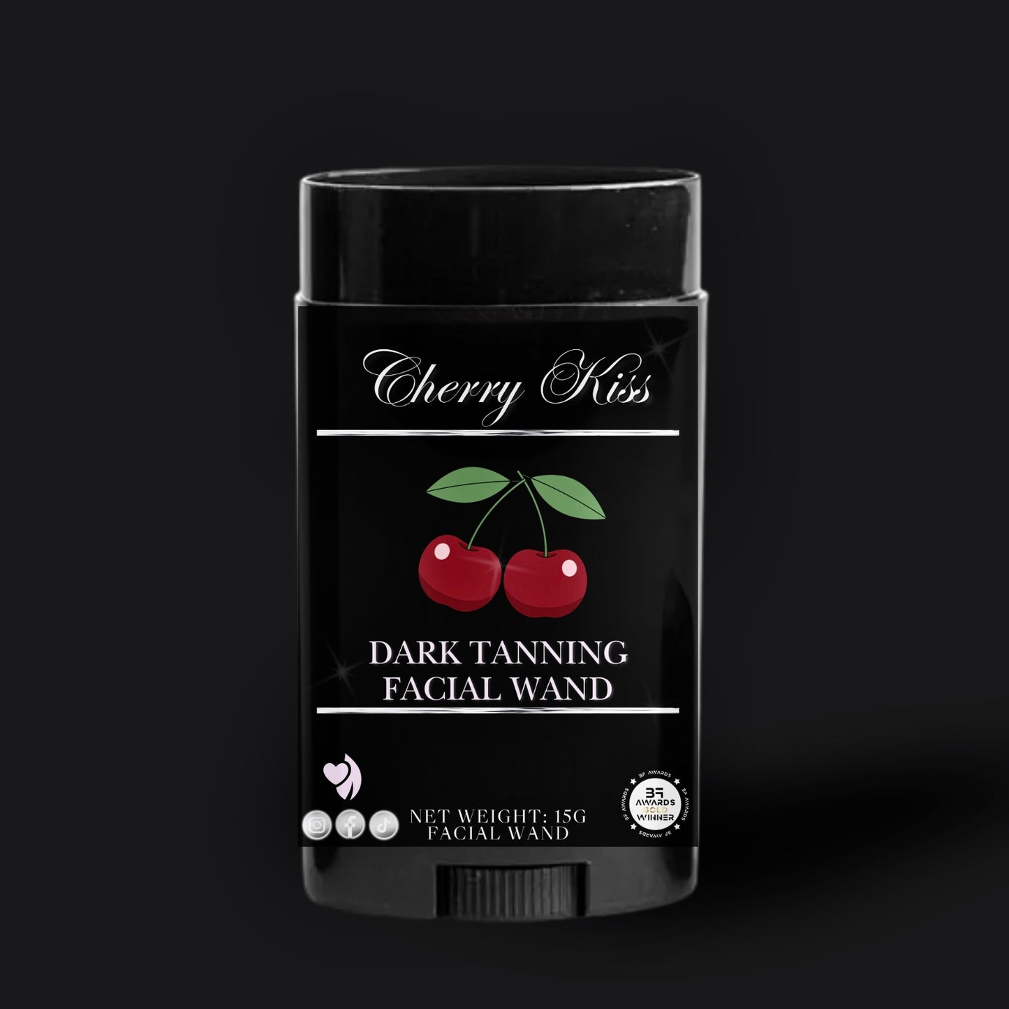 Cherry Kiss Ultra Dark Tanning Facial Wand