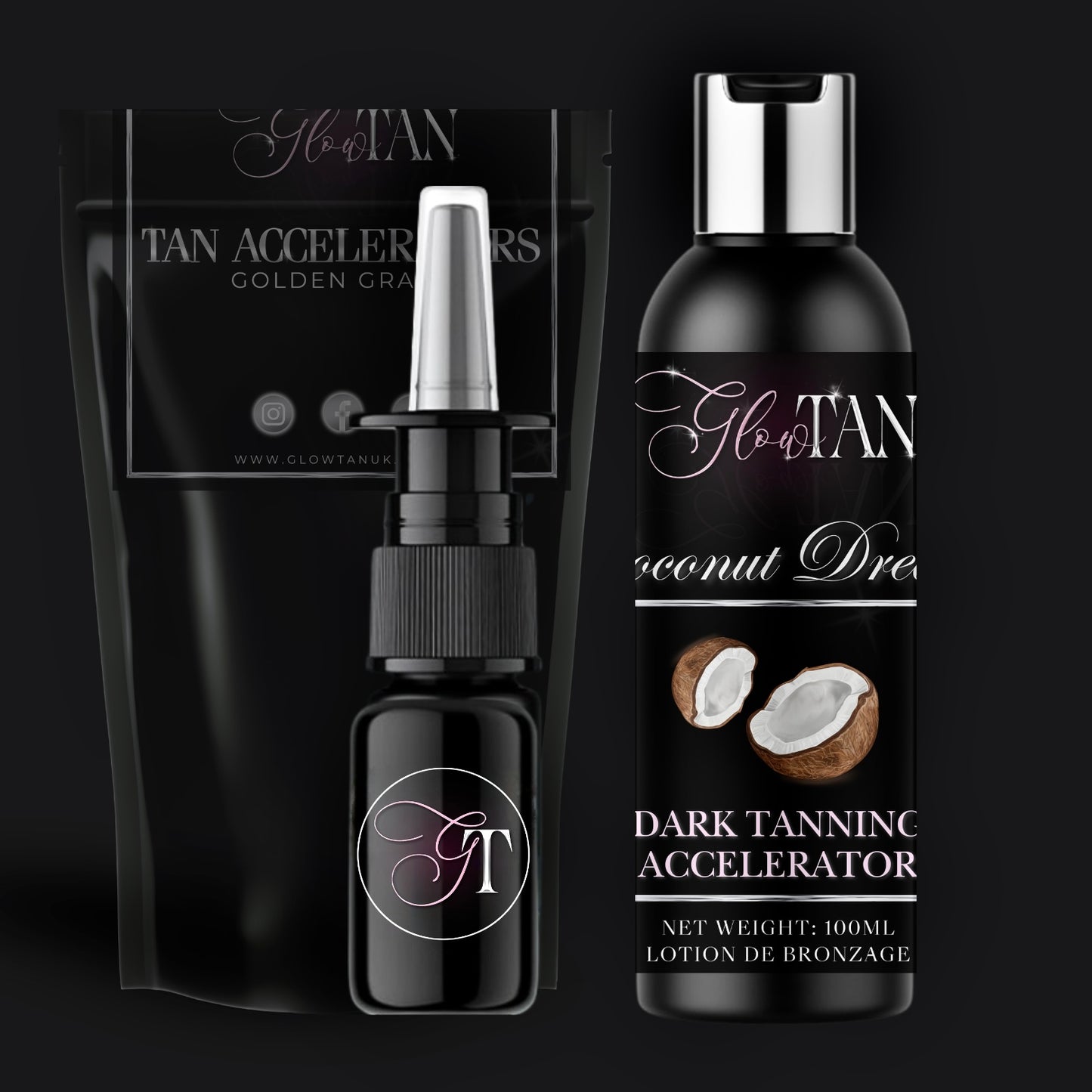 Tanning Spray & Ultra Dark Accelerator Bundle