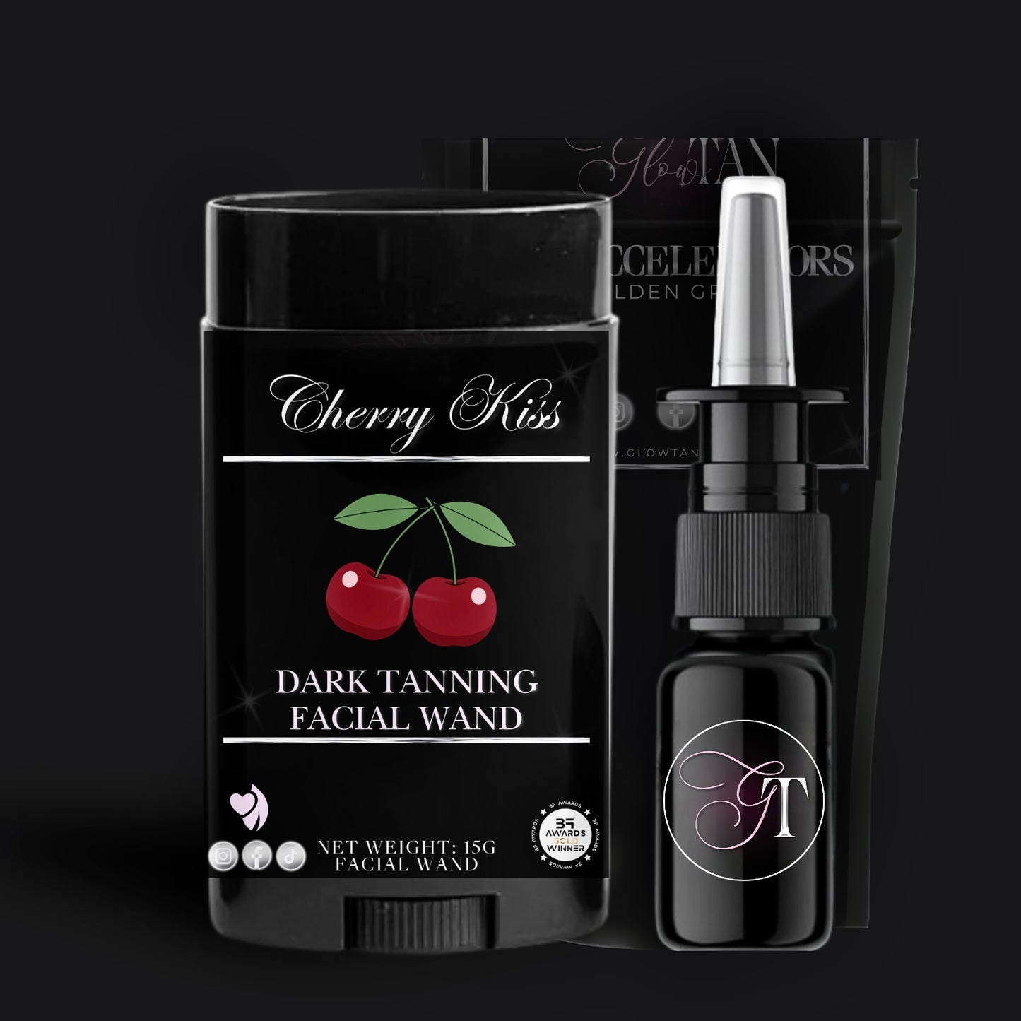 Tanning Spray & Ultra Dark Facial Wand Bundle