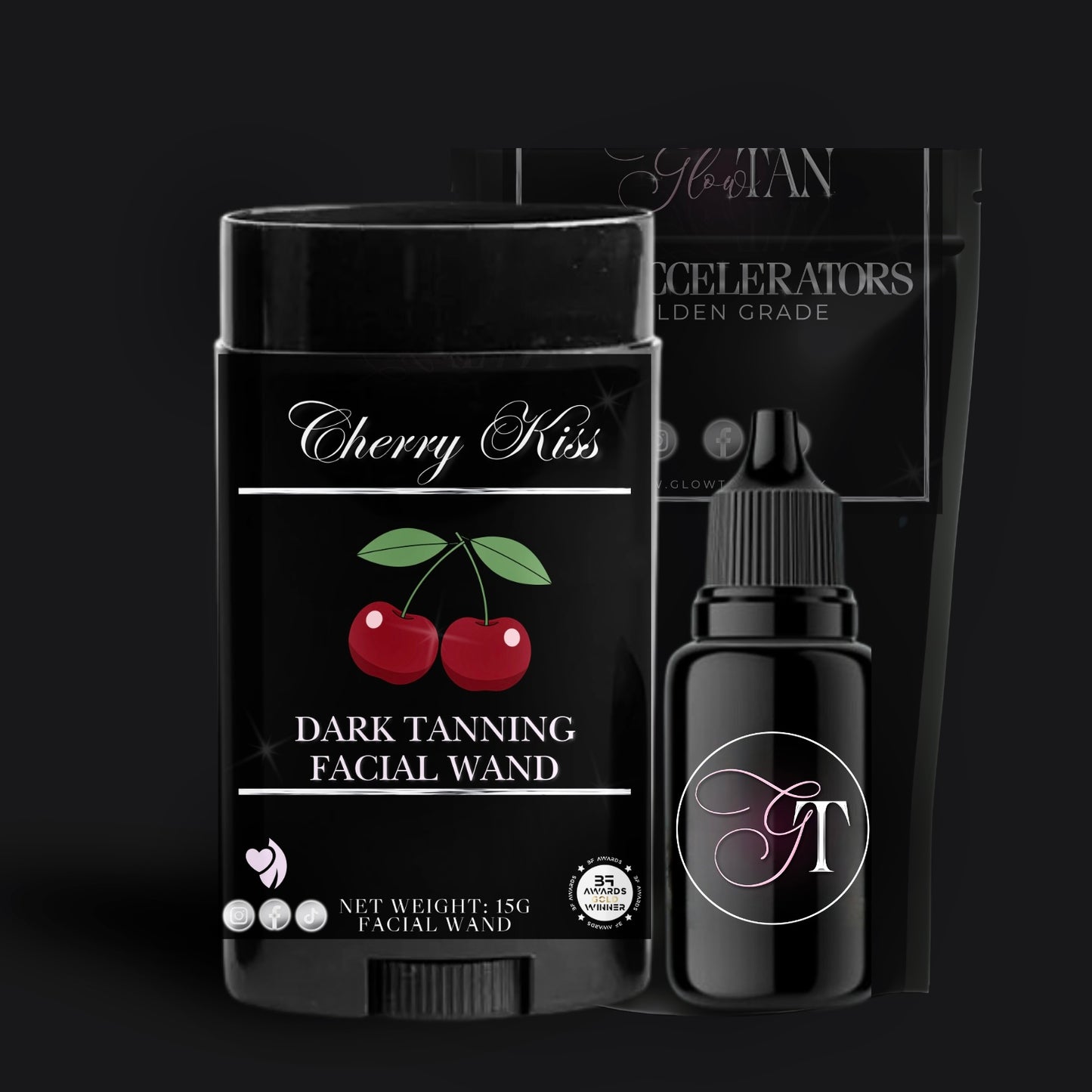 Tanning Drops & Ultra Dark Facial Wand Bundle